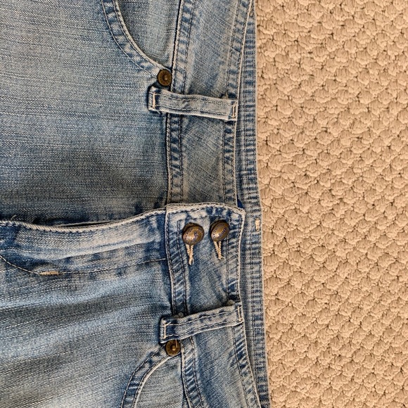 Light Washed Denim Skirt - Picture 4 of 5